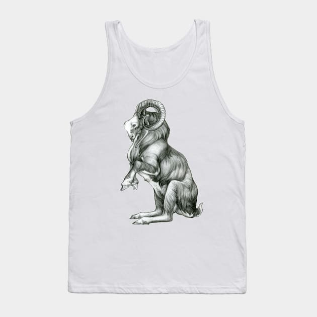 Julbocken Tank Top by charamath